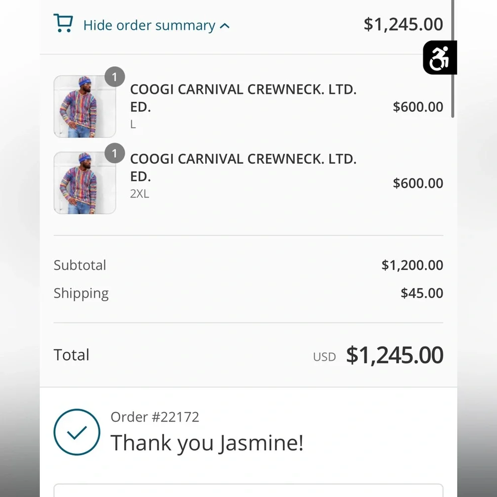 Custom coogi dress - Picture 7 of 7